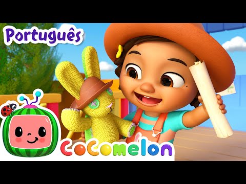 Amo Meu Coelho! | HORA DA NINA! | CoComelon Brasil | Músicas Infantis em Português