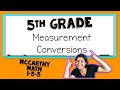 Converting Measurements in 5th Grade Math