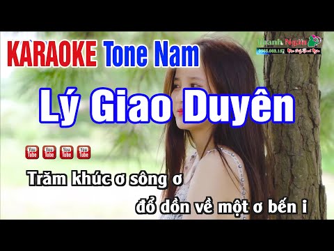 Lý Giao Duyên Karaoke Tone Nam | Karaoke Dân Ca Quan Họ Hay Nhất | Beat Chuẩn – Nhạc Sống Thanh Ngân