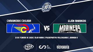 #LNFA 2025-2026 GAMEDAY 5  | Camioneros Coslada - Gijón Mariners
