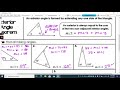 Properties of Angles and Triangles