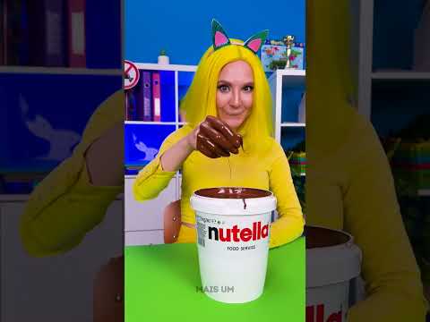ESCONDENDO BATOM NA ESCOLA 💄| BALDE DE NUTELLA PARA A VITÓRIA!