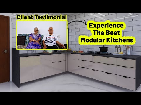 Client Testimonial: Experience the Best Modular Kitchens – Visit Our Showroom!