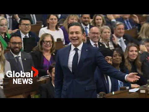 YouTube video thumbnail: “He’s Hiding!”: Poilievre Slams Carney for Being Absent in Parliament