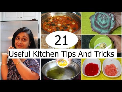 21 Useful Kitchen Tips And Tricks In Hindi | Kitchen Hacks | Simple Living Wise Thinking