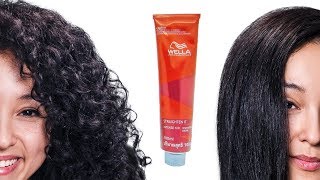 How To Use Wella Hair Straightening Cream And Neutralizer Videos