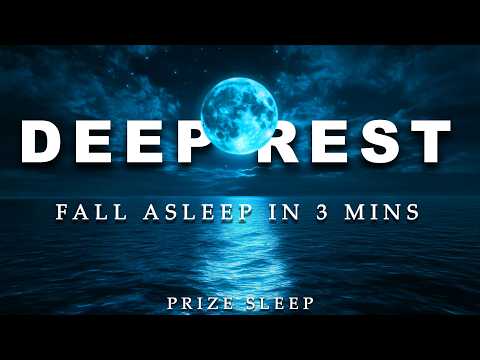 8H Deep Sleep Music🌊Calming Ocean Waves🌊Fade Screen After 30 mins|No mid-rolls ads| Meditation music