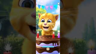 Talking Ginger Cat Eating