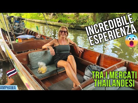 Ep. 562, Un'avventura unica 🌟 a Bangkok: mercati galleggianti e ferroviari🚂🛍️