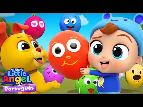⭐ NOVO ⭐  Meu amigo, o balão 🎈 Little Angel Brasil | Músicas Infantis em Português