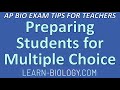 AP Biology Exam Preparation Concepts