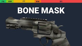 R8 Revolver Bone Mask Wear Preview