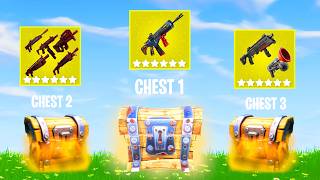 Finding The RAREST First CHESTS In Fortnite Reload