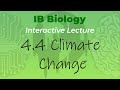 Climate Change and Greenhouse Gases