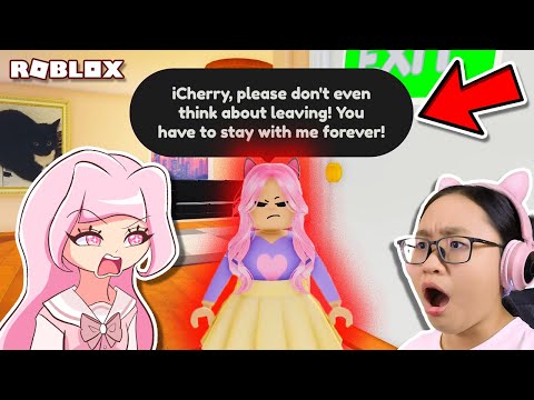 This AI Anime Girl WON'T Let me LEAVE!!! | Roblox | Aiko AI Won't Let You Leave