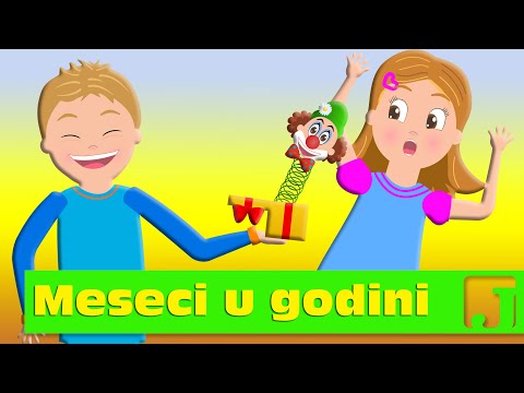 Meseci u godini | Dečije pesme | Pesme za decu | Months Of The Year | Jaccoled