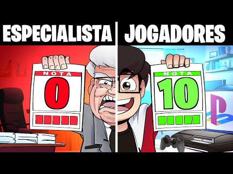 JOGOS de PS3 ODIADOS pela CRÍTICA mas os JOGADORES AMAM