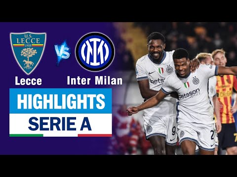 Highlights LECCE vs INTER MILAN: Không thể ngăn cản - hàng công nghiền nát đối thủ thumbnail