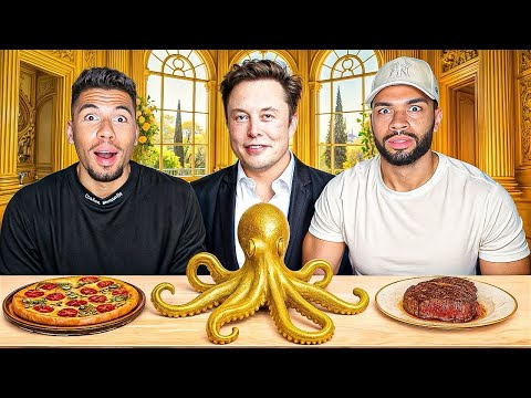 1 TAG WIE DER REICHSTE MENSCH DER WELT ESSEN !!! (ELON MUSK)