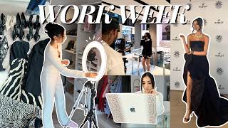 *BUSY* week in my life 📸 photoshoots, fittings, friends, london event, & trying new things