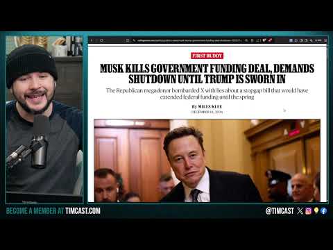 GOVERNMENT SHUTDOWN Looms, Trump & Elon Will END Any GOP Reps Who Vote YES On Continuing Resolution