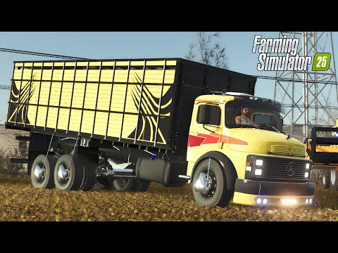 MOD BRASILEIRO #10 - FARMING SIMULATOR 25 - MERCEDES-BENZ 1313