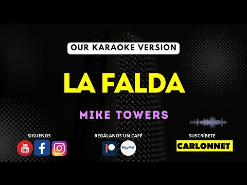 La falda – Myke Towers (Karaoke Version)