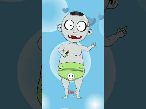Lebih Cantik Pakai Lipstik Hijau #funny #animation #funnycartoon #animationmeme