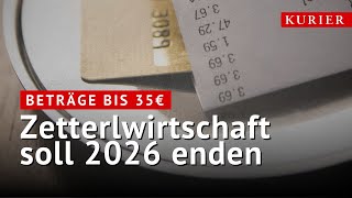 Zettelwirtschaft endet: Ab 2026 keine Belege bis 35 € in Österreich