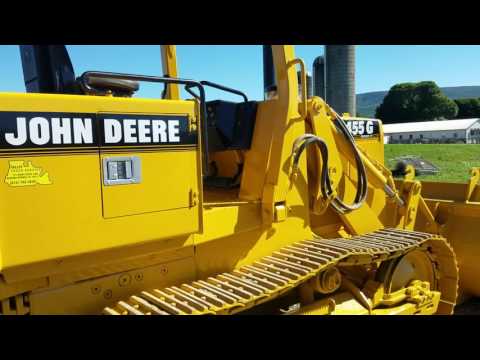 1996 John Deere 455G Series 4 Crawler Track Loader For...