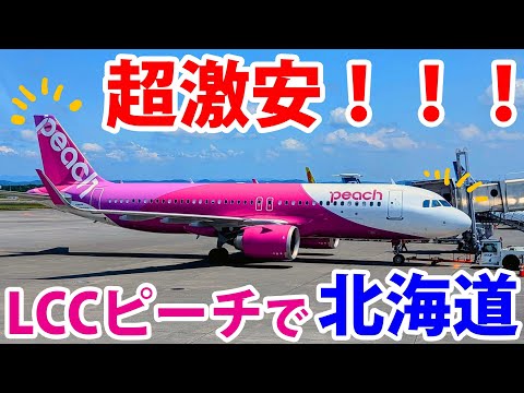 超安！LCCピーチで北海道へ！