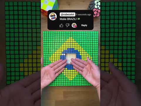 Making BRAZIL'S Flag! 🇧🇷