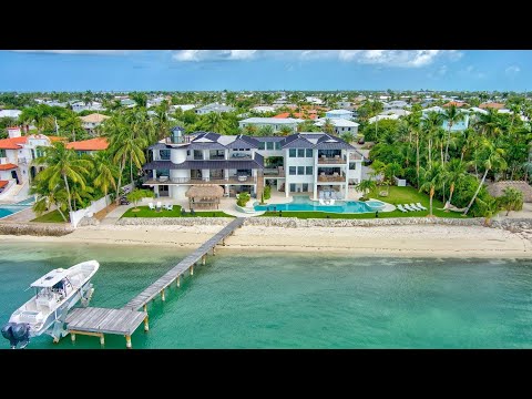 The iconic Lighthouse with private beachfront in Key Colony Beach for $17,985,000