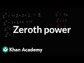 Understanding Exponents and Zero Power