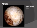 Planets and Solar System Concepts