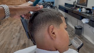 O JEITO MAIS FÁCIL DE COMO FAZER O CORTE DI JACA 🐊 Degradê Curto 💈