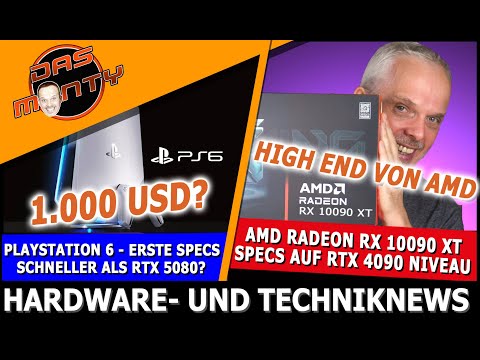 Endlich AMD High End - RX 10090 XT Specs | Playstation 6 Specs schneller als RTX 5080? | RTX 5050 Ti