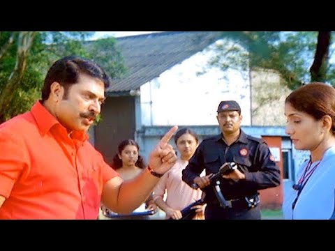 ഇനി മാഡം.... വാ തുറക്കരുത് മനസ്സിലായോ  ..Mammootty Mass Movie Scene  | Mass dialogues