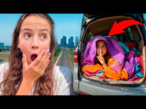 SNEAKING my Daughter’s Best Friend on her Birthday TRIP!