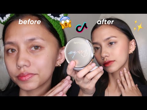 TRYING TIKTOK VIRAL MAKEUPS! 💄 (worth it ba?! 😱) ft. Focallure