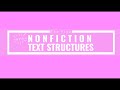 Identifying Nonfiction Text Structures