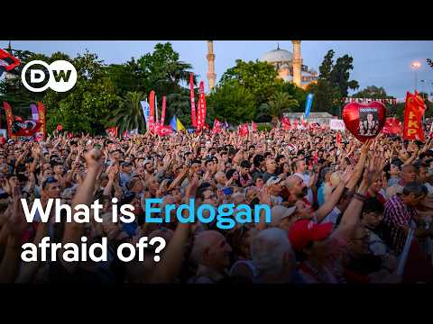 YouTube video thumbnail: Turkey Detains Hundreds of Erdogan Opponents as Crackdown Grows