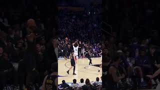 LEBRONS FIRST POINTS OF YEAR 23