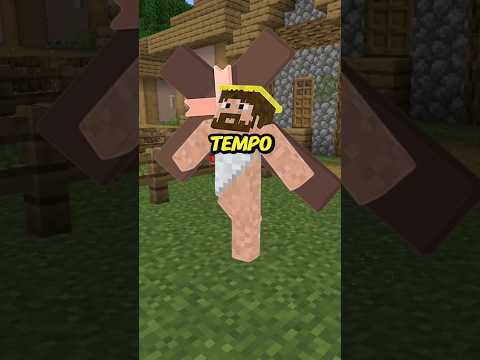 Se o Minecraft fosse no tempo de jesus