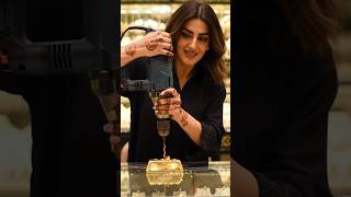 Drilling Pure 24 Karat Gold Bar Real 🔥💛 #short