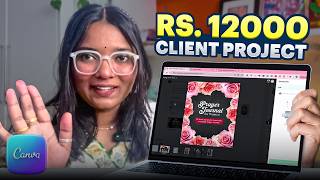 I Earned Rs 12,821 as a Canva Designer: Order on Fiverr (Breakdown)
