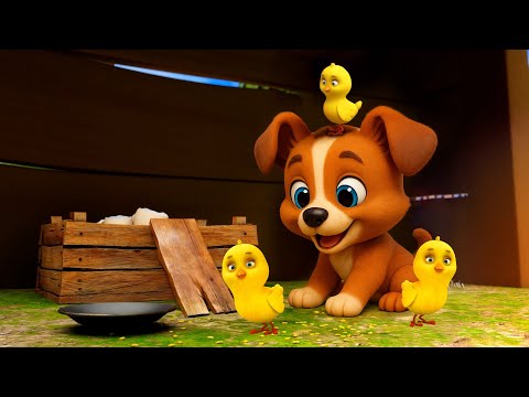 Un Perrito y Los Pollitos Dicen 🐶🐤 | Música Infantil para Bebés y Pequeños 👧💛 | LooLoo Kids Español