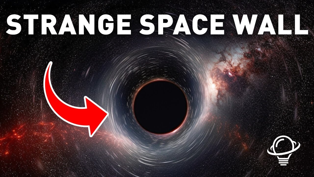 What’s a giant structure hanging in space?