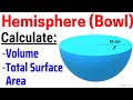 Calculating Volume and Surface Area