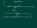 Crook Problems and Parallel Lines